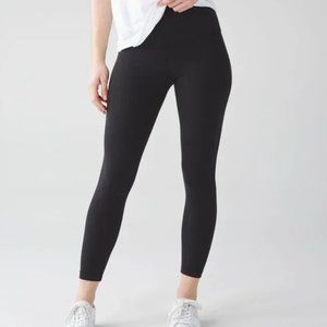 Black Lululemon Align Leggings 25"
